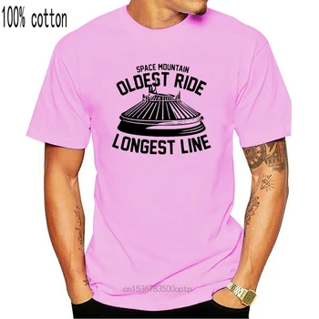 Kosmoso Kalnų Seniausių Važiuoti Ilgiausią Liniją T Shirt Mens Marškinėliai Trumpomis Rankovėmis Tendencija Drabužių Klasikinis Aukštos Kokybės Apvalaus Stiliaus 2020 M.