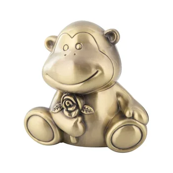 Kūrybos Mielas Beždžionės Piggy Bank Children 's Toy taupyklė Namų Dekoro Monetos Jar Naudai Amatų Dovana Vaikams