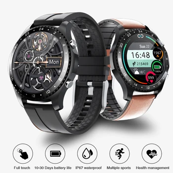 LIGE 2020 Naujas Smartwatch visiškai jutiklinis Ekranas IP67 atsparus vandeniui Sporto treniruoklių žiūrėti elektroninių Luxury smart watch 