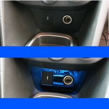 Lsrtw2017 automobilių centras Cigarečių degiklio skydelio apdailos USB dekoracija chevrolet cavalier 2016 2017 2018 2019 2020