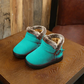 Madhur MILUNSHU 2019 naujų non-slip šilta mergina, žieminiai batai berniukui žiemos vaikščiojimo batai