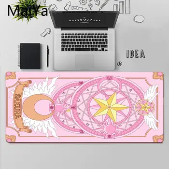 Maiya Aukščiausios Kokybės Cardcaptor Sakura Žaidimų Žaidėjas stalas laptop Guma Pelės Kilimėlis Nemokamas Pristatymas Didelis, Mouse Pad Klaviatūros Kilimėlis