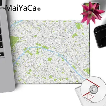 MaiYaCa Paprastos Konstrukcijos Paryžiaus balta žemėlapis žaidėjus žaisti kilimėliai Kilimėlis Žaidimų Pelės Kilimėlis, xl, xxl 800x300mm už world of warcraft