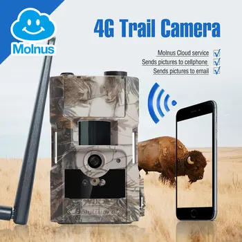 Medžioklės kamera 4g BolyGuard nemokamai Cloud paslaugų 90ft foto spąstus 24MP 1080p korinio takas kameros palaikymo 4G3G2G