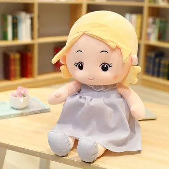 Mielas Animacinių Filmų Princesė Sielovados Pliušinis Žaislas, Lėlė Minkštas Kūdikio Miegojimo Žaislai Nuraminti Įdaryti Vestuvių Mergina Lėlės Gimtadienio Dovana