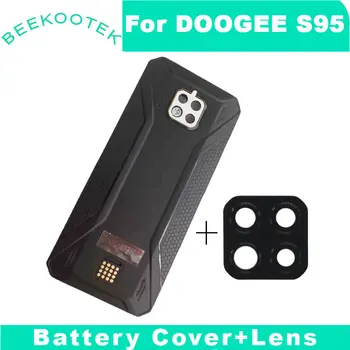 Naujas Originalus S95 Baterija Atveju Išoriniai Galinio vaizdo Kameros Stiklo Apsaugos Baterija Atveju Galinio Dangtelio 6.3 colių Doogee S95/S95Pro Telefono