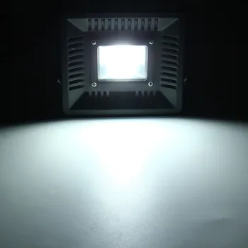 Naujausias 50W LED Potvynių Šviesos Lauko Apšvietimas Ultra Plonas Dizainas, atsparus Vandeniui Išorinis Vietoje Šviesos diodų (LED) Reflektorius, Projektorius, Sodo
