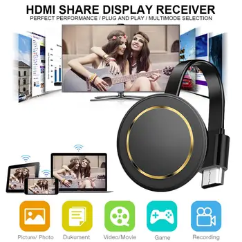 Naujausias WIFI Ekranas Dongle HDMI Ekrano Pasidalinti Ekranas Imtuvas Belaidžio Ekrano Adapteris, Skirtas 