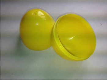 Nemokamas pristatymas apdailos vientisos spalvos atidarymo trapus Plastiko kiaušinis Velykų Kiaušinių dovanų 8x5.5 cm 6pcs/daug