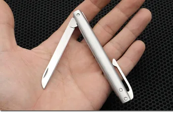 Nemokamas pristatymas Aštrus peiliukas mažas sulankstomas peilis lauko dec įrankių Plieno rankena savigynos nešiojamų kempingas įrankis