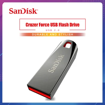 Originalios SanDisk USB Pen Drive 32GB 64GB 16GB pendrive CZ71 USB 2.0 atminties kortelė, USB 