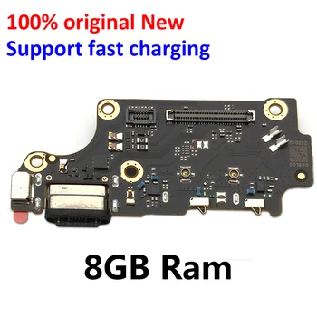 Originalus Naujas USB Įkroviklis Dokas Plug Jungtis Įkrovimo Valdybos FLex Kabelis, Mikrofonas Mikrofonas Valdybos Xiaomi Mi Poco F2 Pro 6 8 GB