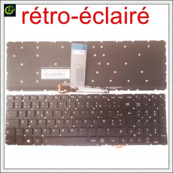 Originalus prancūzų Apšvietimu Azerty Klaviatūra Lenovo Joga 500 15 500-15 500-15IHW 500-15IBD 500-15ACL 15IHW 15ACL FR