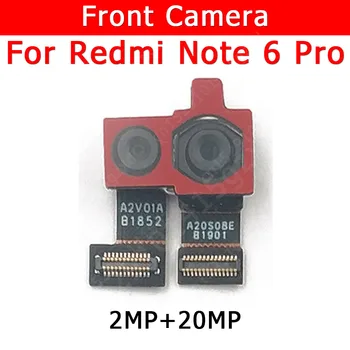Originalus Priekinė Kamera Xiaomi Redmi 6 Pastaba Pro Note6 6Pro Priekiniai Mažas Susiduria Kamera Modulis Flex Kabelis Pakeitimo Atsarginės Dalys