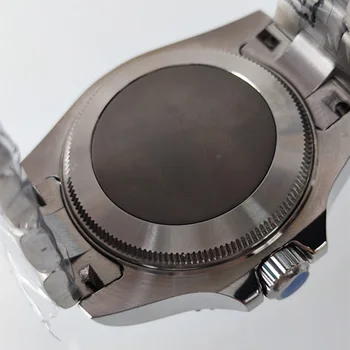 OUMASHI 44mm vyrų Automatinis mechaninis laikrodis, vyriški Safyro stiklas Šviesos giliai Nerūdijančio plieno jūros Miyota 8215 Laikrodis