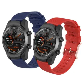 Pakeisti Dirželį Ticwatch Pro 3 GPS Juostos Ticwatch Pro 2020 M/E2/S2 Apyrankė Silikoninė Apyrankė Smart Watch Priedai