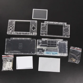 Pakeitimo Skaidrus Korpusas su Lukštais Ekranas Objektyvas Atveju Nintendo DS Lite