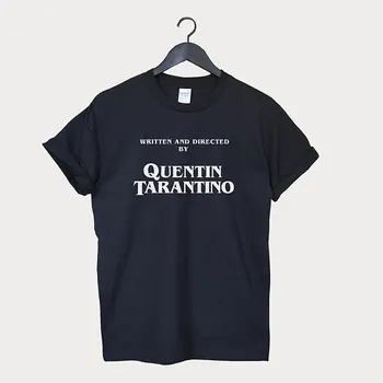Parašyta Quentin Tarantino, t-marškinėliai, unisex viršuje Tumblr 90-ųjų Marškinėliai, Unisex Daugiau Dydžio ir Spalvos-F004