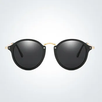 Prekės ženklo Dizainas Poliarizuoti Akiniai nuo saulės Vyrams, Suapvalinti Vairuotojo Saulės Akiniai Moterų Derliaus UV400 Sunglass Atspalvių gafas de sol