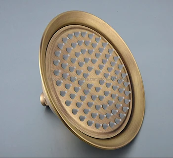 Raundas Vintage Retro Vonios, Lietaus Dušo Galva 8.2 colių Antikvariniai Žalvaris Dušo Purkštuvas Vonios kambarys Įrankiai Nsh239