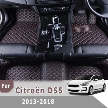 RHD Kilimai Citroën Citroen Citro_n DS5 DS 5 2018 m. 2016 m. 2017 m. 2013 m. Automobilio Grindų Kilimėliai Auto Salono Kilimėliai