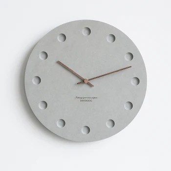 Romėnišką Sieninis Laikrodis Kūrybos Silent Minimalistinio Modernaus Dizaino Kambarį Šiaurės Laikrodžiai Relogio Technos Namų Dekoro AA60WC