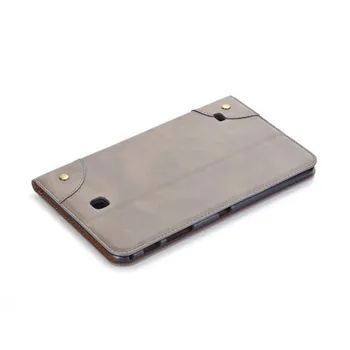 Samsung Tab, 4 8.0 Plono plonas odos smart cover atveju magnetinis auto miego sm-T330 T331 T335 tablet stand padengti atveju