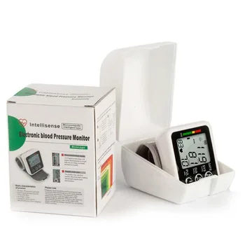 Skaitmeninis Intellisense Riešo Kraujospūdžio Matuoklis Pulsas, Širdies Ritmo Matuoklis Įrenginio Medicininė Įranga Kamertonas ' Sphygmomanometer