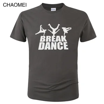 Streetwear Punk Harajuku Hip Hop, Break Dance marškinėliai Medvilnės Spausdinti Breakdance, T-marškinėliai, Unisex Mados Kietas Gatvės šokių Tees C16