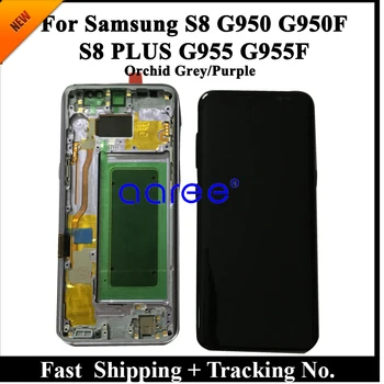 Super AMOLED skystųjų kristalų (LCD Samsung S8 PLIUS LCD G955F LCD Samsung S8 Plius LCD Ekranas Touch 