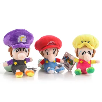 Super Mario Pliušiniai Žaislai Mielas Marios Brothers 