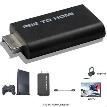 THGS HDV-G300 PS2 HDMI 480i/480p/576i Audio Video Converter Adapteris, 3,5 mm Garso Išvesties Palaiko Visus PS2 Rodymo Režimai