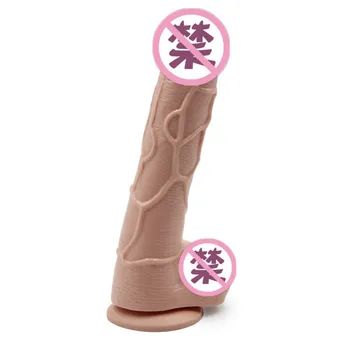 Tikroviškas Dildo Varpos Moterų Masturbacija Su siurbtuko Medicininio Silikono Didelis Vibratorių Suaugusiųjų Produktų Pora Sekso Žaislai s&m