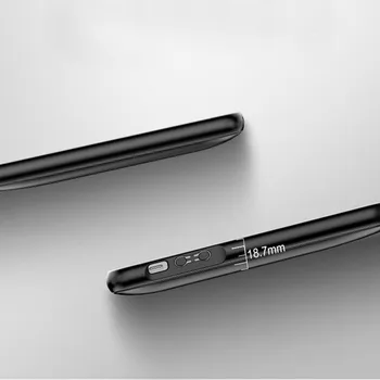 Ultra Slim Baterijos Kroviklis Atveju Telefono Dangtelį iPhone 6 6s 7 8 X XS Galia Atveju Išorės Baterijos Kroviklis, skirtas 