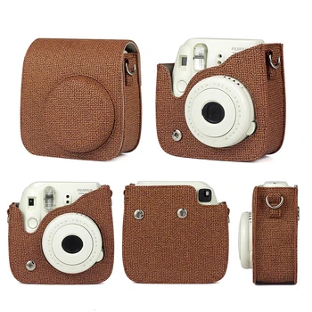 Už Polaroid Fujifilm Instax Mini 8/8+/9 Derliaus Literatūros Pynimo Peties Fotoaparatą Atveju Naujos Lauko Mados Nešiojamų Paketas