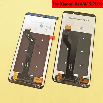 Už Xiaomi Redmi 5 Plius LCD Ekranas Jutiklinis Ekranas skaitmeninis keitiklis Asamblėjos Pakeitimo Reikmenys Xiaomi redmi5 PLIUS LCD