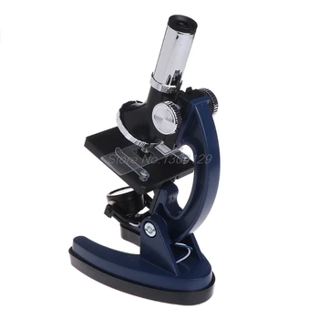Vaikai, Vaikas Biologinį Mikroskopą, Nustatyti Studentų Mokymosi Žaislas 100x 600x 1200x NOV09 Whosale&DropShip