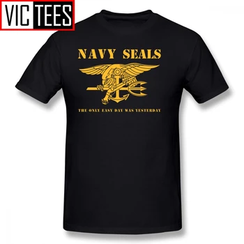 Vyrai Navy Seal T Shirts Karinio Jūrų Laivyno Ruonių Trafaretas T-Shirt Marškinėliai Medvilnės Grafinis Mens Vasaros Nuostabus Marškinėlius