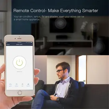 Zigbee TUYA Smart Touch Jungiklis 100-240V Namo Sienos Mygtuką Alexa 