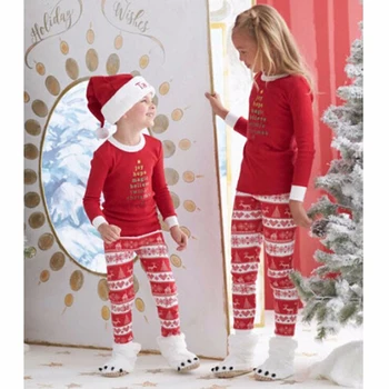 Šeimos Atitikimo Komplektus Kalėdų kostiumas privačių ilgomis rankovėmis medvilnės pižama, Motina, Duktė Tėvo, Sūnaus Šeima Stilių Rinkinį 3XL