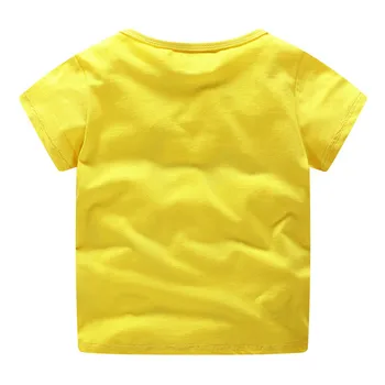 Šokinėja Kūdikių Berniukų Tees & Top 2019 M. Europos ir Amerikos stiliaus vaikų drabužių mados animacinių filmų trumparankoviai vaikas berniukas T-shirts