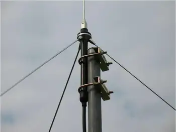 1/4 bangos GP1 antena su 15 metrų kabelio Jungtis BNC，TNC，NJ, už 5w,7w,15w,25w,50w fm siųstuvas