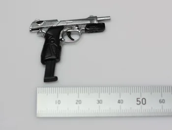 1/6 masto figūra lėlės aksesuaras PPK pistoletas Plastikiniai modelis 12