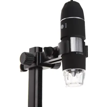 1000X 8 LED 2MP, USB Skaitmeninis Mikroskopas EndoscopeMagnifier Kamera+Stendas, Liftas