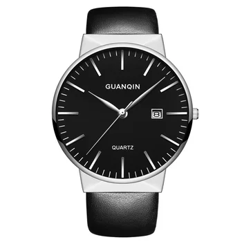 2020 Guanqin GS19058 Reggio masculino prabangos prekės sporto laikrodis ekranas data kvarcas laikrodžio verslo laikrodis, vyriški Žiūrėti