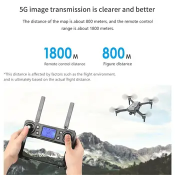 2020 NAUJAS 5G Wifi K20 RC Drone GPS 4K HD Plataus kampo Stabili Kamera 25 min Plaukioja Keturias ašis Profesionalus, Sulankstomas Quadcopter