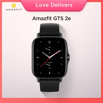 2021 Naujos Pasaulinės Amazfit GTS 2e Smartwatch 24H Širdies ritmo 90 Sporto režimas 5 ATM 24 Dienų Baterija, 