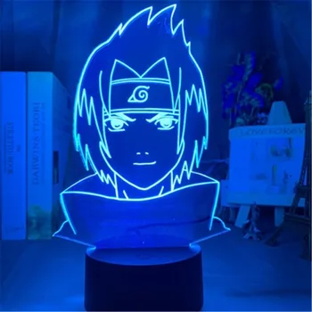 3D Led Nakties Šviesos Smart Touch spalvinga besikeičiančius Animacinių filmų Personažus, Šviesos Gimtadienio Dovana Mergaitėms berniukai Vyras
