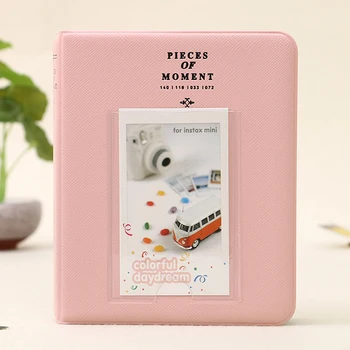 64 Kišenės Polaroid Foto Albumo Mini Momentinį Vaizdą Atveju Saugojimo Kino Mini Kino Korėja Albumą Atminties Suvenyrų 14x11x3.3CM