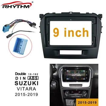 9 Colių Automobilinis fascia SUZUKI VITARA-2019 Fascias 1din / 2din prietaisų Skydelyje Garso Montavimo Adapteris Rėmas Rinkiniai Automobilių DVD Rėmelį